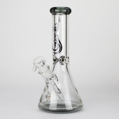 Genie | 12" Classic Beaker Bong – 9 mm Thick Clear Glass ( F7-001 ) Glass Bong ONE T-Black