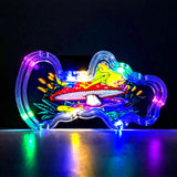 Alien Mushroom Bundle Set w/ LED Ashtray Bundle Super Supplys Inc