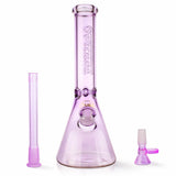 Fortune | 14" 7mm Engraved Color Beaker Bong Glass Bong Fortune