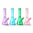 Fortune | 14" 7mm Engraved Color Beaker Bong Glass Bong Fortune