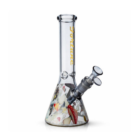 Fortune | 10" Colored 5mm Mushroom Beaker