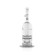 Pure Glass | 18" 110mm Torus XL Bubbler - Female 19mm Glass Rig PINNACLE DISTRIBUTORS INC.