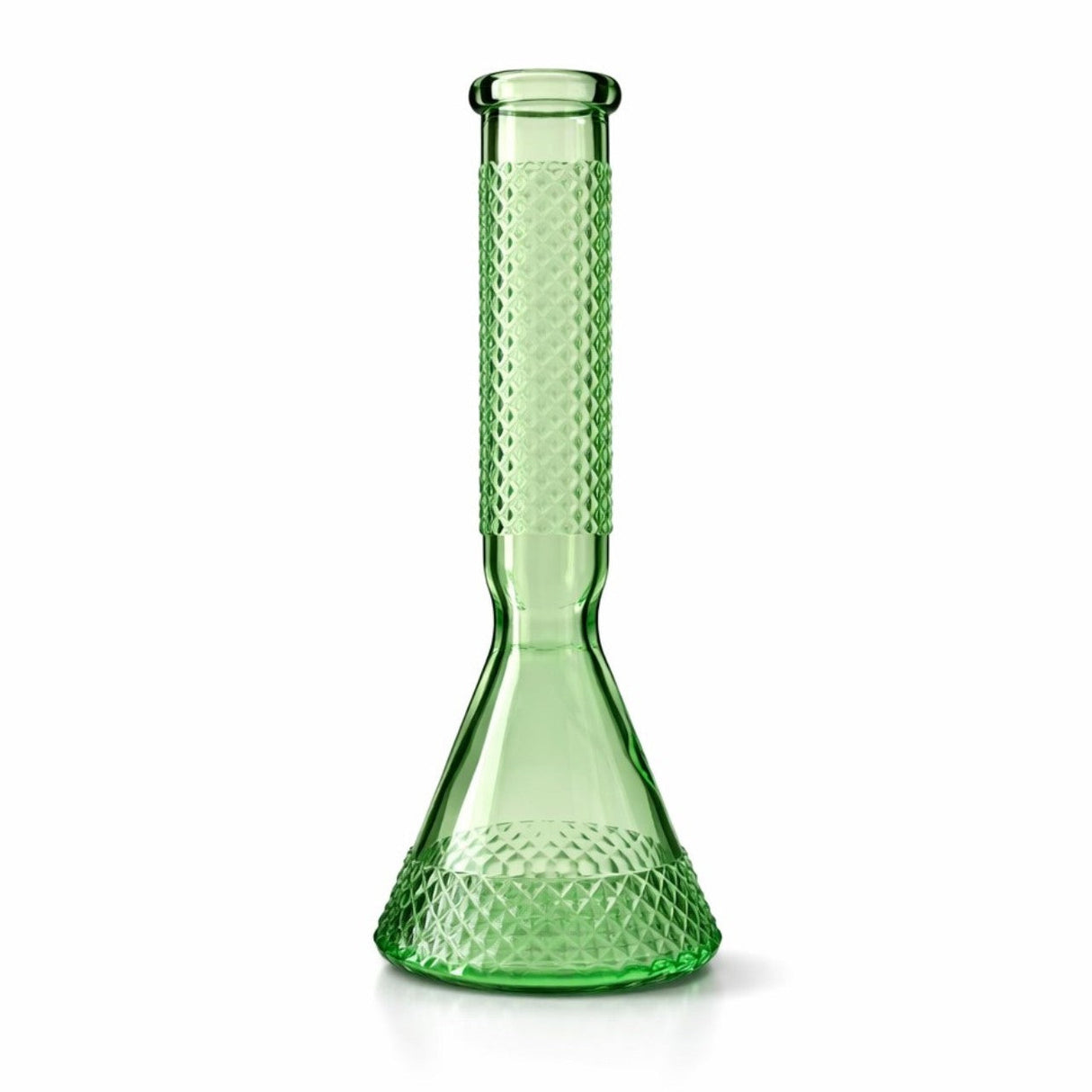 12.5” Diamond Beaker Bong – 7mm Thick Glass w/ Gift Box Glass Bong Super Supplys Inc