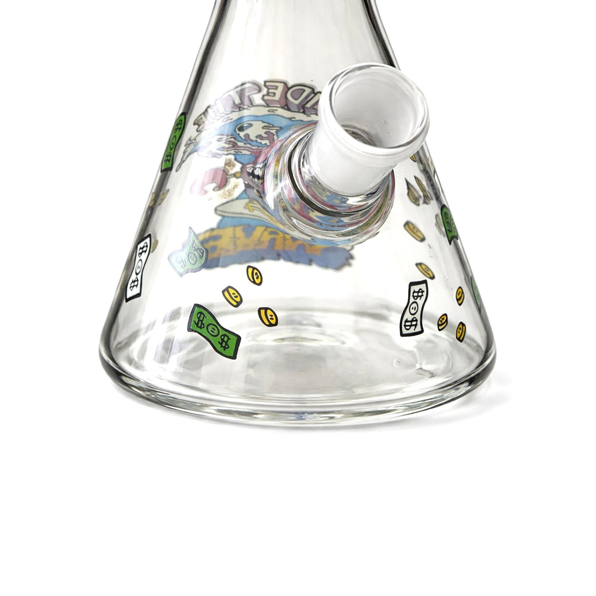 Chaos Collage 10” Graphic Beaker Bong Glass Bong Super Supplys Inc
