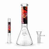 Portal Series 10” Graphic Beaker Bong Glass Bong Super Supplys Inc