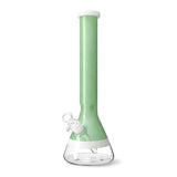 14” 4mm Premium Color Fade Beaker Bong Glass Bong Super Supplys Inc Milky Green
