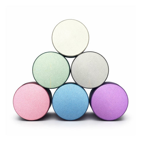 Cloud Clean 63.5mm – Residue-Free Aluminum Grinder Set - 6ct Display Pack Super Supplys Inc