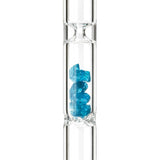 Crystal Core 4” One Hitter Set – Gem Infused Glass Collection 9-CT One Hitter Super Supplys Inc