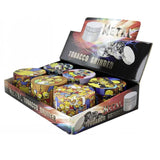 63mm Famous Cartoon Grinder-6 CT Display Pack Super Supplys Inc