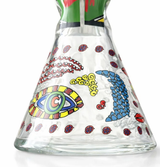 Urban Glyph 12.5” 7mm Designer Beaker Bong Glass Bong Super Supplys Inc