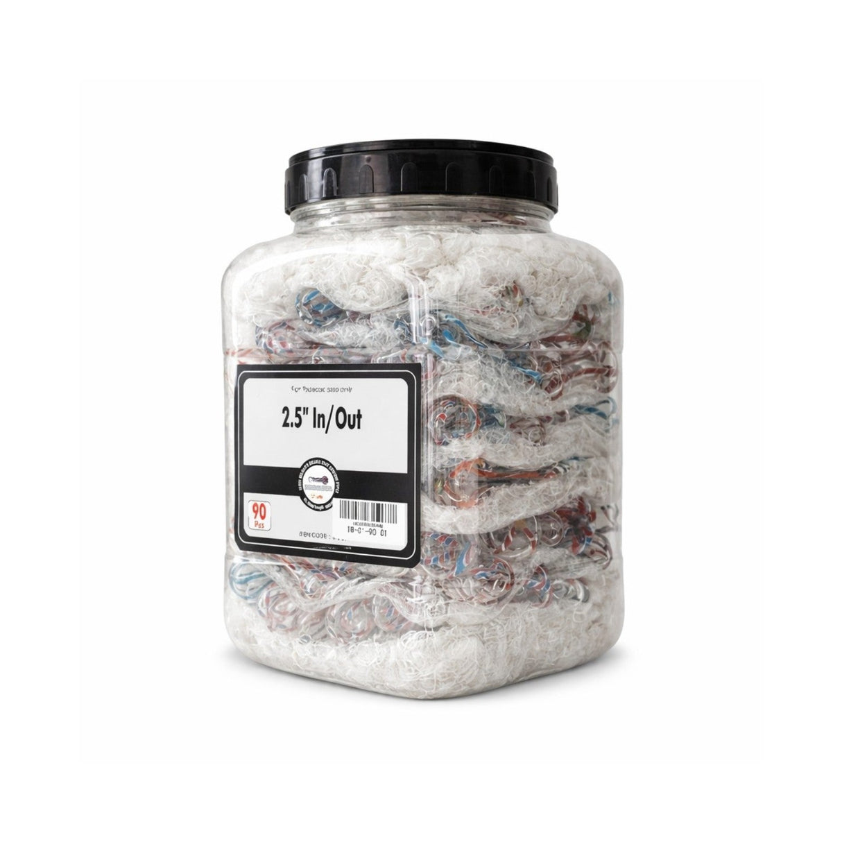 2.5” Double Thick Glass Hand Pipe – 90PCS Display Jar Glass Pipe Super Supplys Inc