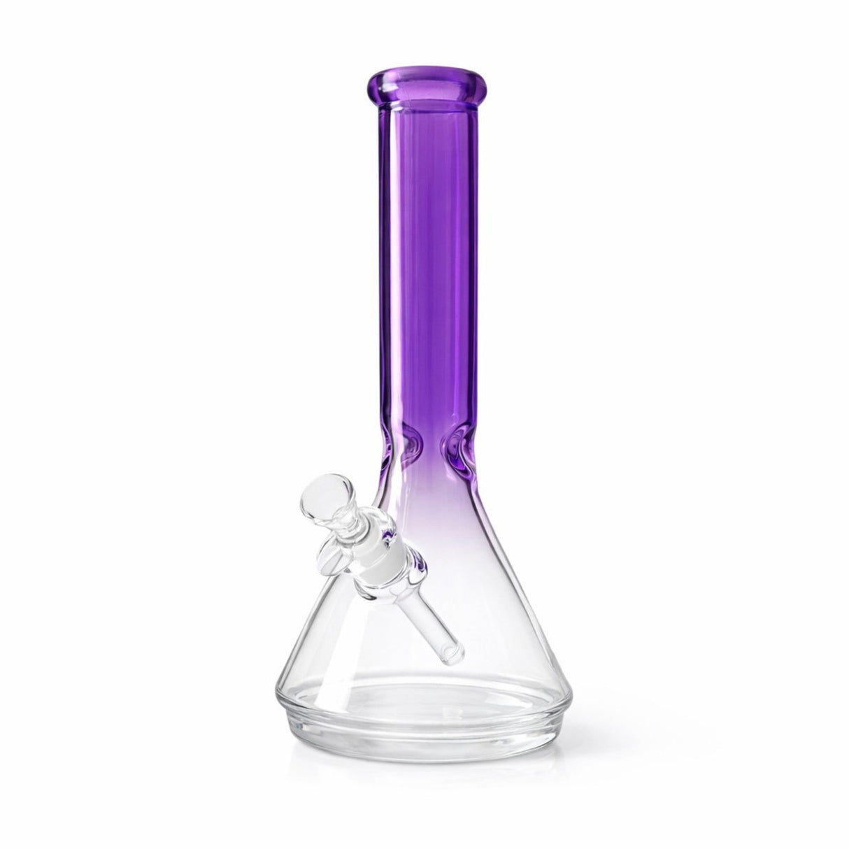 Prism Core 12.5” 7mm Heavy Glass Beaker Bong Glass Bong Super Supplys Inc Purple