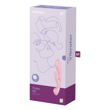 Satisfyer Triple Oh Pink Vibrator JAL
