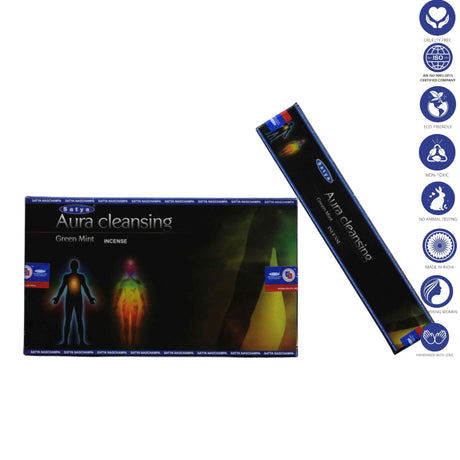 Satya | Incense Sticks 15g Incense SunGlow Aura Cleasning