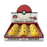 Famous Character Zinc 3 Parts Herb Grinder-9 Pcs In A Display Display Pack Super Supplys Inc