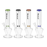 Wicked | 10" 4mm Glass Beaker Bong-4 Colours Assorted Glass Bong Super Supplys Inc