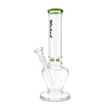 Wicked | 10" 4mm Glass Beaker Bong-4 Colours Assorted Glass Bong Super Supplys Inc