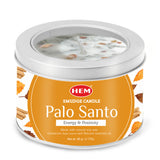 HEM | Smudge Candle Natural Soy Wax Candle SunGlow Palo Santo