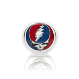 Grateful Dead x GEAR Premium® | 4.5" Steal Your Face Spoon Hand Pipe In Collectible Tin Glass Pipe West Coast Gifts