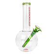 Red Eye Glass® | 10" Tall Little Bro Bubble Tube Glass Bong West Coast Gifts Green