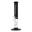 Red Eye Glass® | 11.5" Tall Black Frontside Straight Tube Glass Bong West Coast Gifts