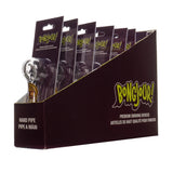 Bongjour!™ | 3.75" Clear Hand Pipe w/Decal (Assorted Decal 8 Pack) Glass Pipe West Coast Gifts