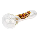 Bongjour!™ | 3.75" Clear Hand Pipe w/Decal (Assorted Decal 8 Pack) Glass Pipe West Coast Gifts