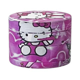 50mm*37mm Ketty Zinc Grinder-Assorted Design-12 Pcs/Display Display Pack Super Supplys Inc