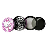 50mm*37mm Ketty Zinc Grinder-Assorted Design-12 Pcs/Display Display Pack Super Supplys Inc