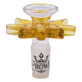 Glass Marijuana Bowl - 14 mm Bowl · Popper Maple Craft Inc Yellow