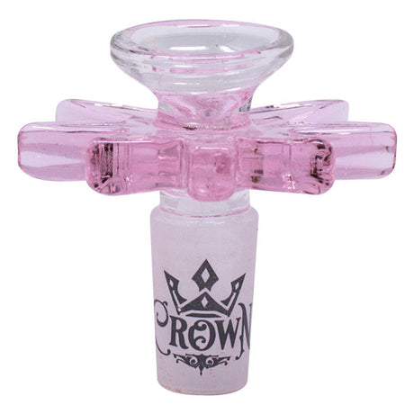 Glass Marijuana Bowl - 14 mm Bowl · Popper Maple Craft Inc Pink