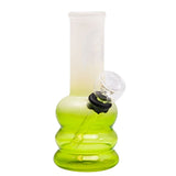 5" Groove Glow Mini Glass Bong Glass Bong Maple Craft Inc Green
