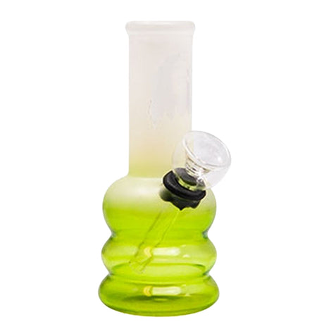 5" Groove Glow Mini Glass Bong Glass Bong Maple Craft Inc Green