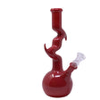 10" Netted Design Zong Bong-New Glass Bong Maple Craft Inc Red
