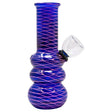5" Netted Mini Glass Bong Glass Bong Maple Craft Inc Blue