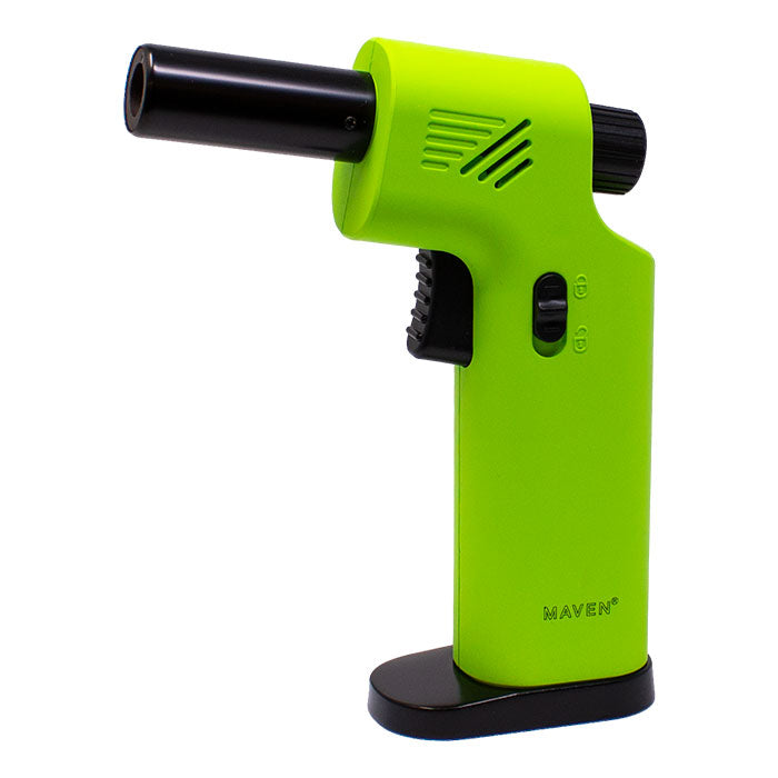 Maven | Cyclone Windproof Torch Lighters -Single Torch Maple Craft Inc Green