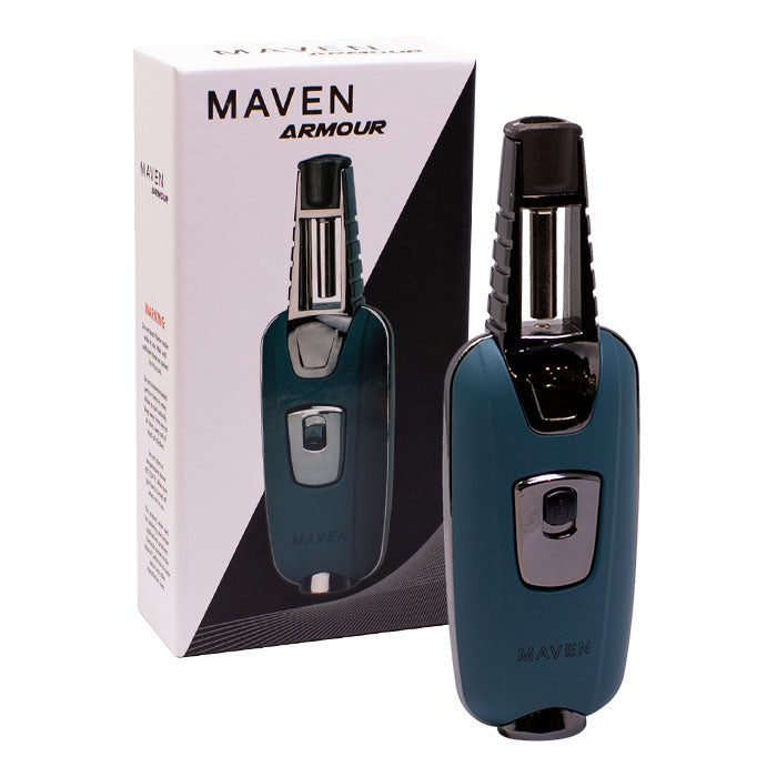 Maven | Armour Windproof Torch Lighters -Single Torch Maple Craft Inc Midnight Green