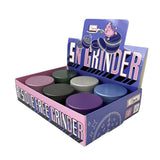 Cloud Clean 55mm – Residue-Free Aluminum Grinder Set -Assorted-6 Pcs/Display Display Pack Super Supplys Inc