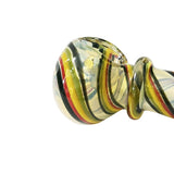 4-1/2" Candy Glass Wand Design Pipe -2ct Glass Pipe Super Supplys Inc