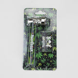 Glass Pipe with Screen Blister Pack (GS 2681) – Masterdam Display / 24 Pack Glass Pipe LEHIGH WHOLESALE