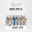 6" Glass Pipe with Screen (GS 3010) – Box / 24 Pack Glass Pipe LEHIGH WHOLESALE