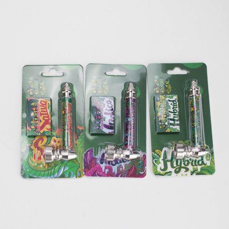 Metal Pipe with Silver Screen – Blister Pack Display / 24 Pack Metal Pipe LEHIGH WHOLESALE Gorilla Rolling star