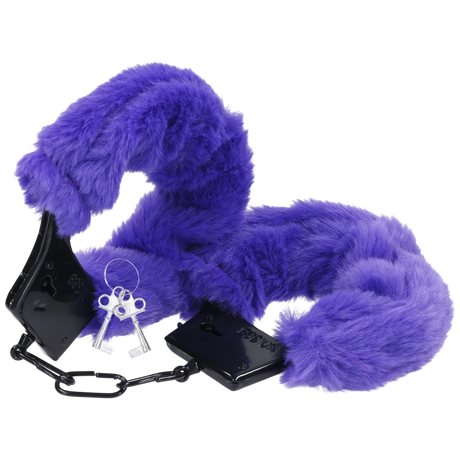 Merci Fluff Cuffs Violet Adult Toy JAL