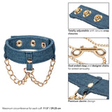 Ride 'Em Premium Denim Collection Ankle Cuffs Adult Toy JAL