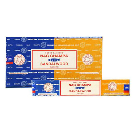 Satya | Nag Champa 16G Incense Display of 12