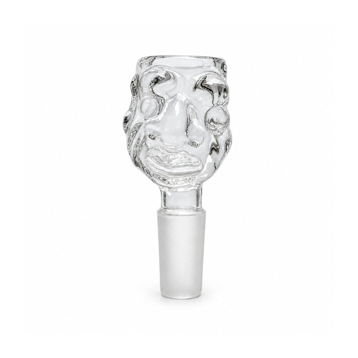 14mm Troll Face Glass Bowl Piece Bowl · Popper Super Supplys Inc Clear