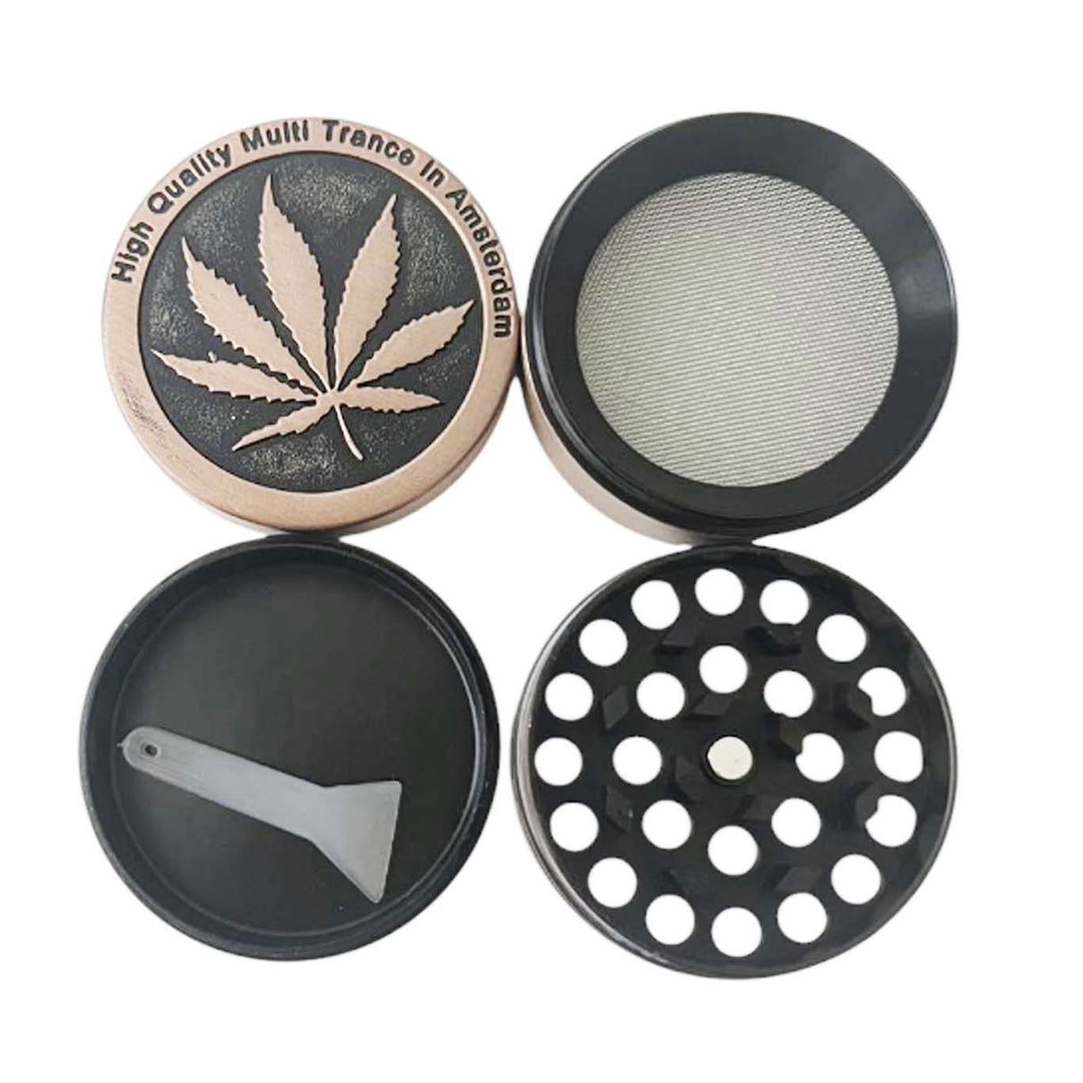 Misfit Pocket Mill 40mm*38mm Zinc Grinder-12 Pcs/Display Display Pack Super Supplys Inc