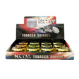 Royal Leaf 42*32mm 4 Parts Zinc Grinder-12 Pcs/Display Display Pack Super Supplys Inc