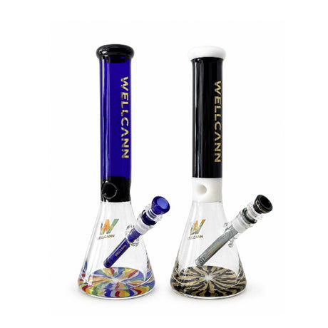 Wellcann 17" Prism Base Beaker Bong Glass Bong Super Supplys Inc