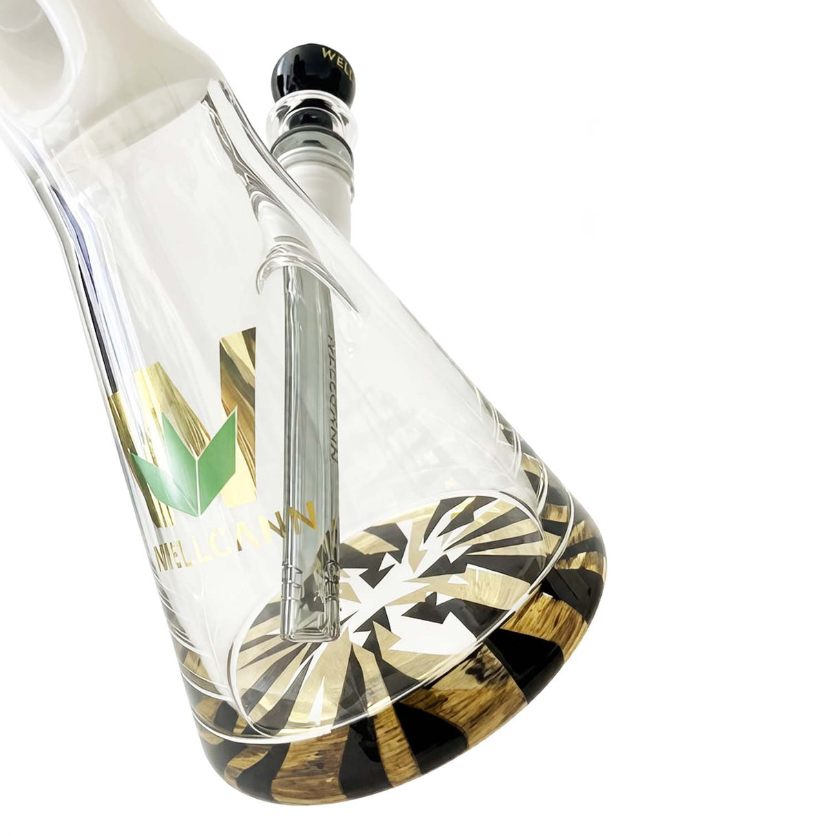 Wellcann 17" Prism Base Beaker Bong Glass Bong Super Supplys Inc